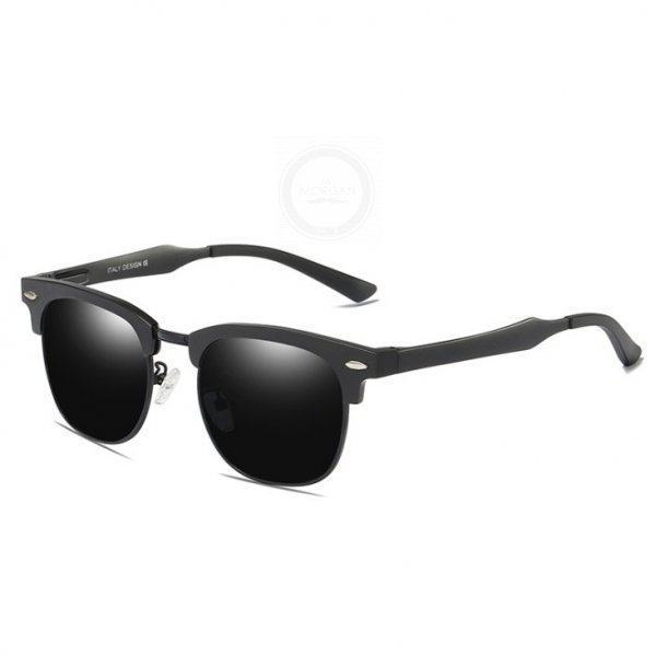Очки солнцезащитные алюминиевые Black drizzle  SGP8558-C1