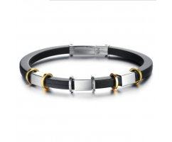 Браслет из каучука с вставками на руку KB052