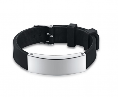 Браслет-ремешок из каучука под гравировку KB1541