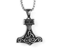 Кулон Молот тора скандинавский K292