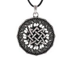 Кулон Звезда Руси из сплава K303