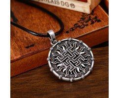 Кулон Цветок Папоротника из сплава K305