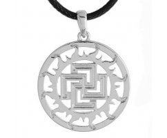 Кулон Солярный крест из сплава K310