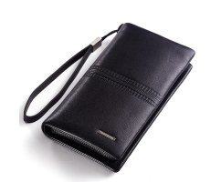 Клатч черный мягкий Q3356