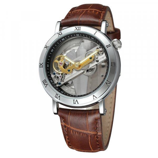 Часы с автоподзаводом Skeleton Renoir W185