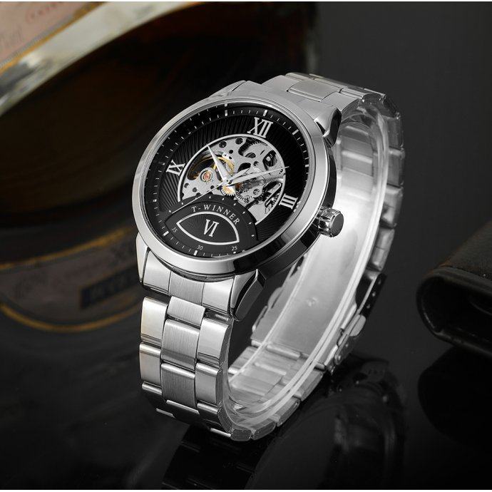 Часы механические Skeleton Saiter W187