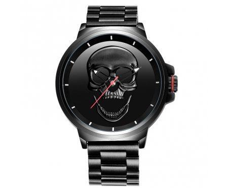 Часы Skone Skull black W0120