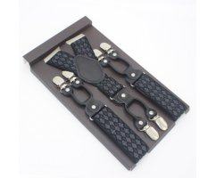 Подтяжки мужские в клетку PT32