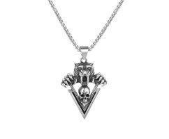 Большой кулон из стали Averus K414