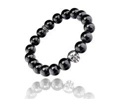 Браслет из крупного агата Черная Борода SH8484