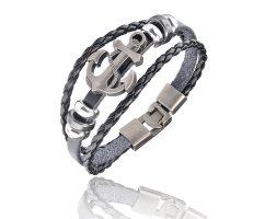 Браслет с якорем YB1637