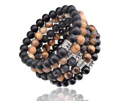 Браслет из камней Близнецы SH128