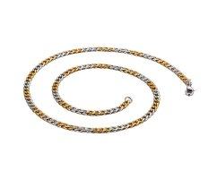 Цепь двухцветная из стали 4 мм C125