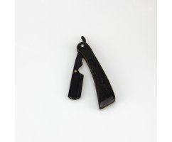 Бритва шаветка из дерева черная HB113