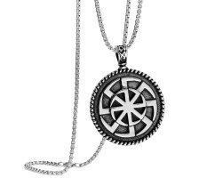 Коловрат кулон из стали K397