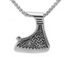 Секира кулон из стали K446