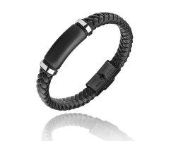 Кожаный браслет под гравировку QB331