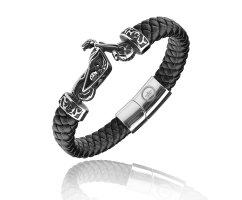 Чопер браслет из кожи QB266