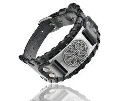 Коловрат браслет широкий из кожи QB237