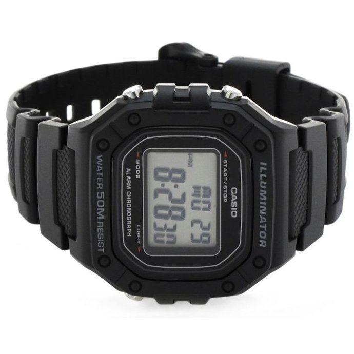 Часы наручные Casio W-218H-1A