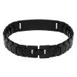 Браслет стальной черный SB014