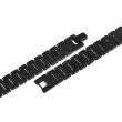 Браслет стальной черный SB014