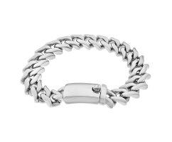 Браслет массивный панцирный из стали SB388