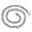 Цепочка канатного плетения на шею из стали C383