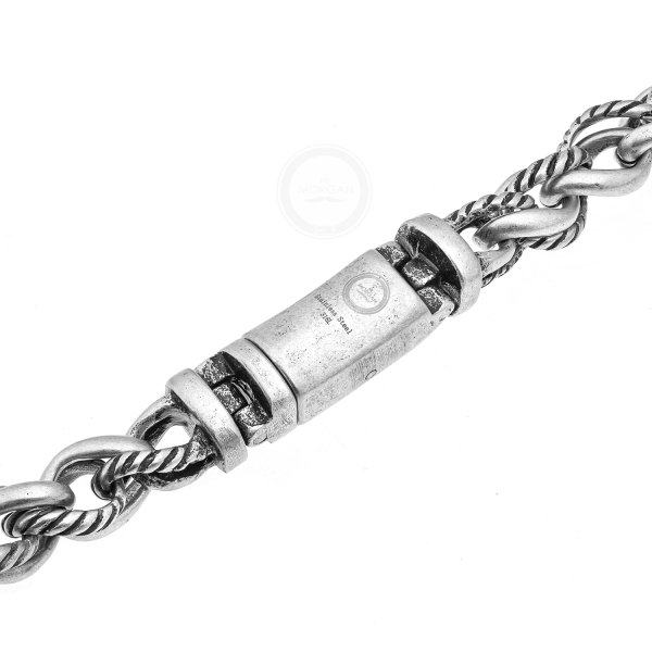 Цепочка канатного плетения на шею из стали C383