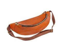 Сумка на пояс из кожи ручной работы SM1083