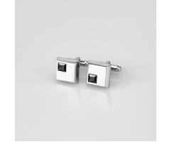 Запонки с агатом Domus ZP019