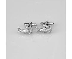 Запонки с крокодилом ZP038