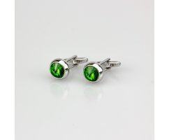 Запонки с цирконами Ovis ZP023