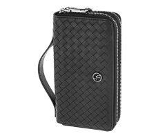 Клатч из натуральной кожи плетеный Q162-M31