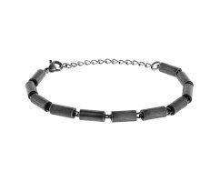 Браслет продолговатого плетения из стали SB1769