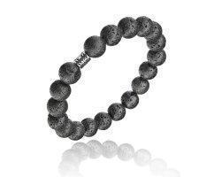 Киммерия браслет из крупного вулканического камня SH2005