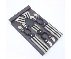 Подтяжки мужские в полоску PT44