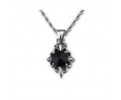 Кулон с круглым агатом K525