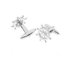 Запонки со штурвалом ZP206