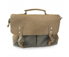 Сумка из канваса серая SM0512