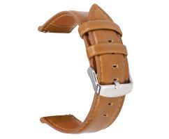 Ремешок из кожи горчичный ST107