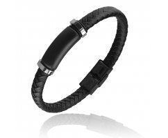 Кожаный браслет под гравировку QB401