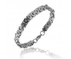 Браслет византийского плетения из стали SB082