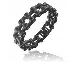Браслет мотоцепь черная SB002
