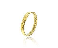 Браслет из вольфрама золотистый WB8178