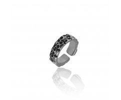 Кольцо с черепами R326