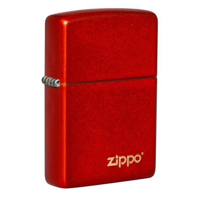 Зажигалка Zippo Metallic Red красная матовая Zip49475ZL
