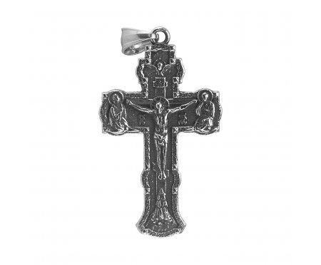 Крест православный стальной K534