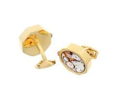 Запонки Хронос Голд ZP112