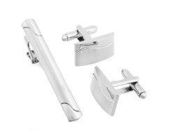 Набор запонки и зажим для галстука Ghost ZK155